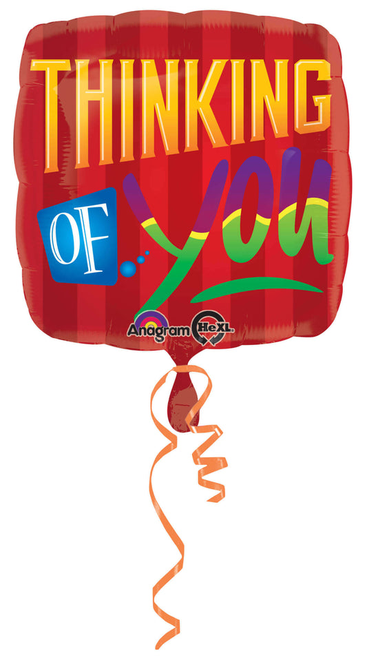 Thinking of You Square Balloons 18" S40