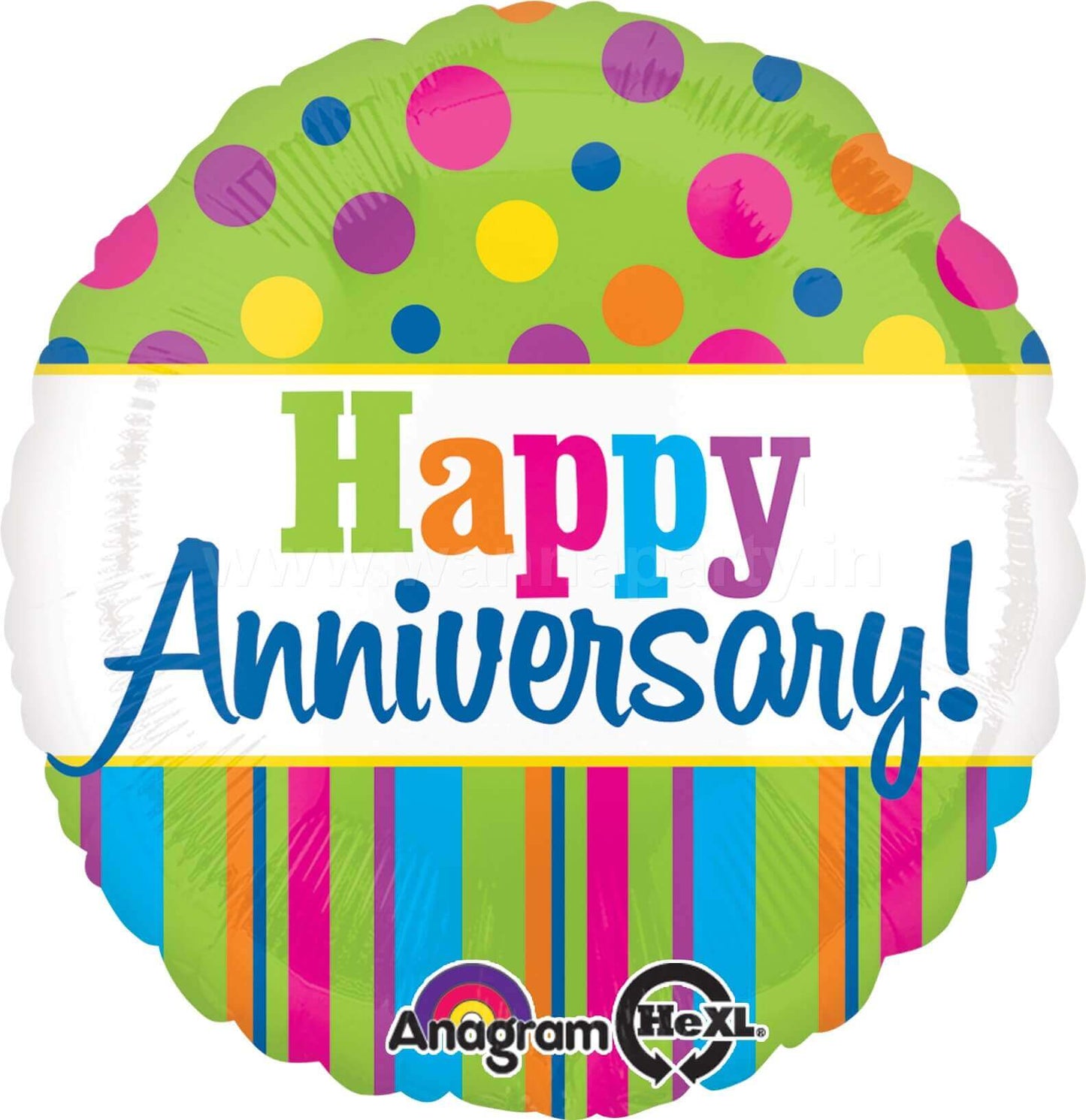 Happy Anniversary Balloon 18" S40
