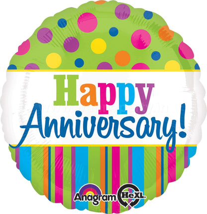 Happy Anniversary Balloon 18" S40