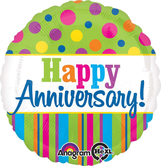 Happy Anniversary Balloon 18" S40