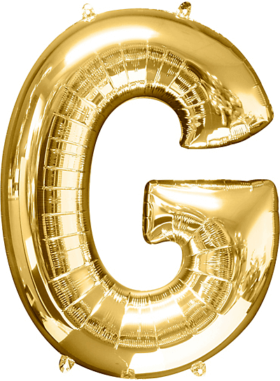40" Alphabet G Balloon