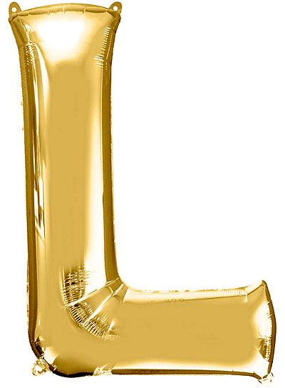 40" Alphabet L Balloon