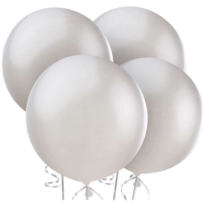 36" Silver Bladder Balloons - 1PC