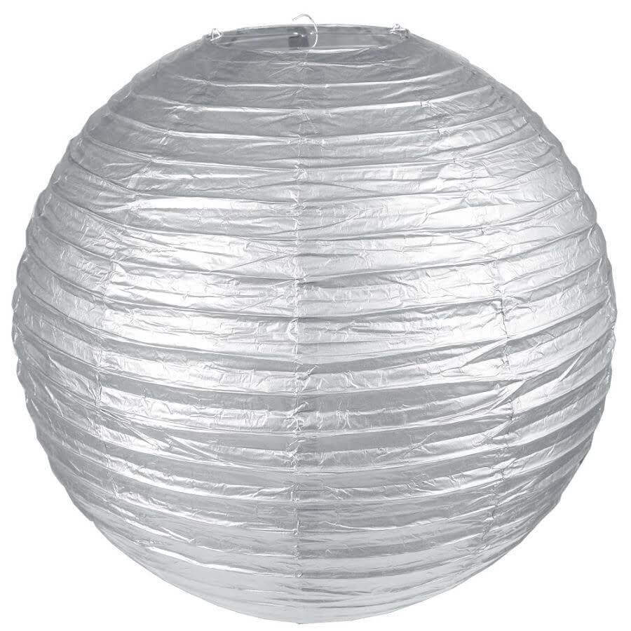 Silver Lanterns 14"